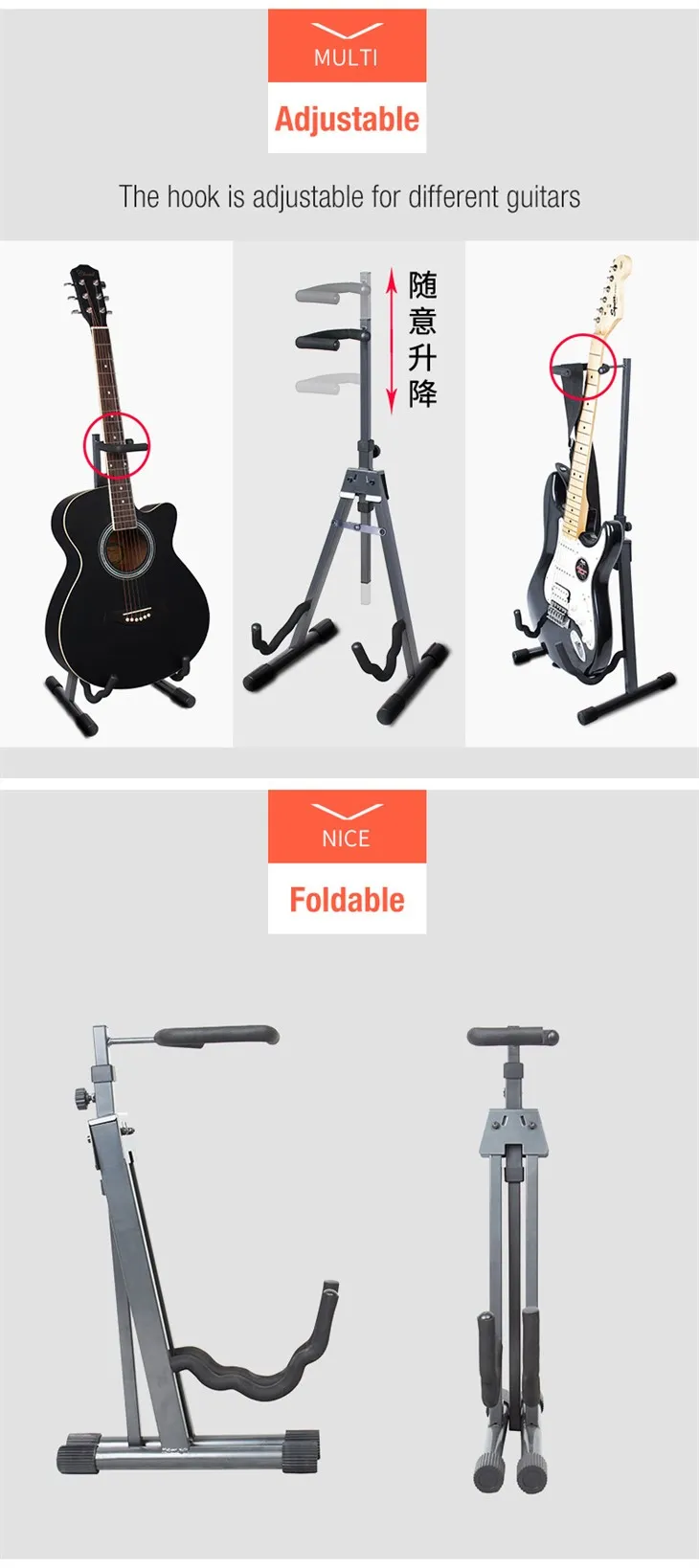 Universal Guitar stand